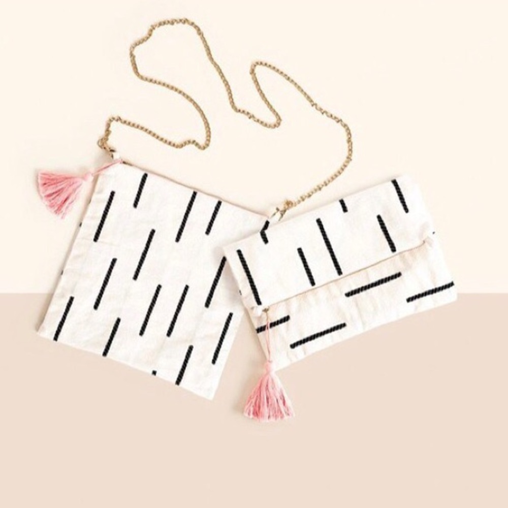 Tribe Alive Two-Way Fold Over & Cross Body Clutch